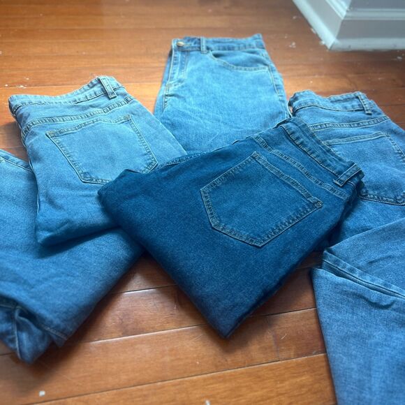 5 PAIRS JEANS $40 30X30 ASOS Slim Skinny Stretch Jeans Excellent Condition EUC - Picture 2 of 6